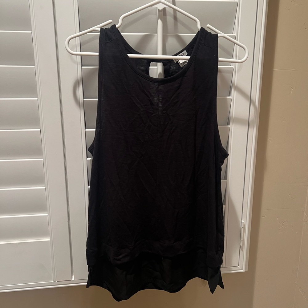 Jcrew Women’s Black Sleeveless Women's Top size large